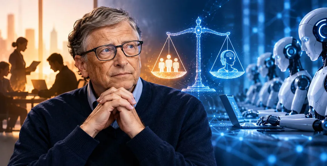 Bill Gates avverte sull'AI: senza controlli il rischio cresce