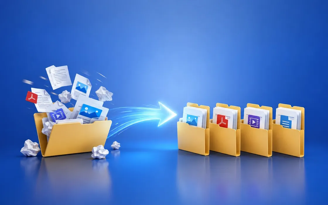 Cartella Download sempre in disordine? Su Windows 11 il tool gratis che sposta i file
