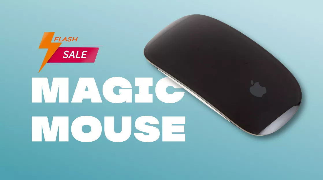 Magic Mouse per Mac e iPad: l'amata versione Black a meno di 80€ su Amazon