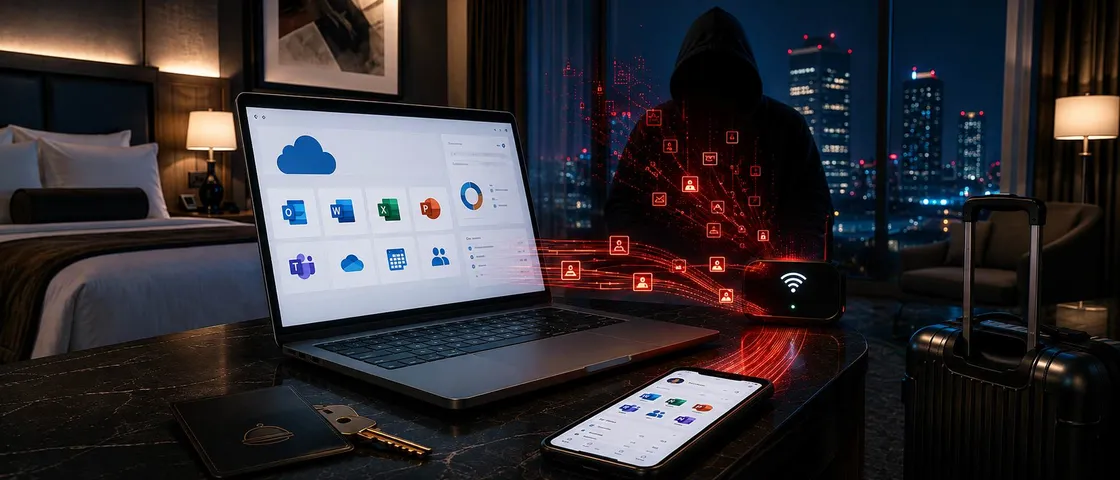 Wi-Fi degli hotel sotto attacco: così rubano gli account Microsoft 365