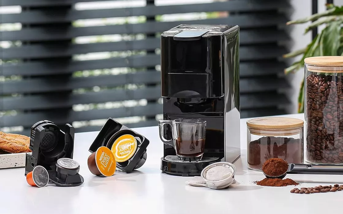 SUPER PROMO AMAZON: macchina da caffè multicapsule SCONTATA del 41%!