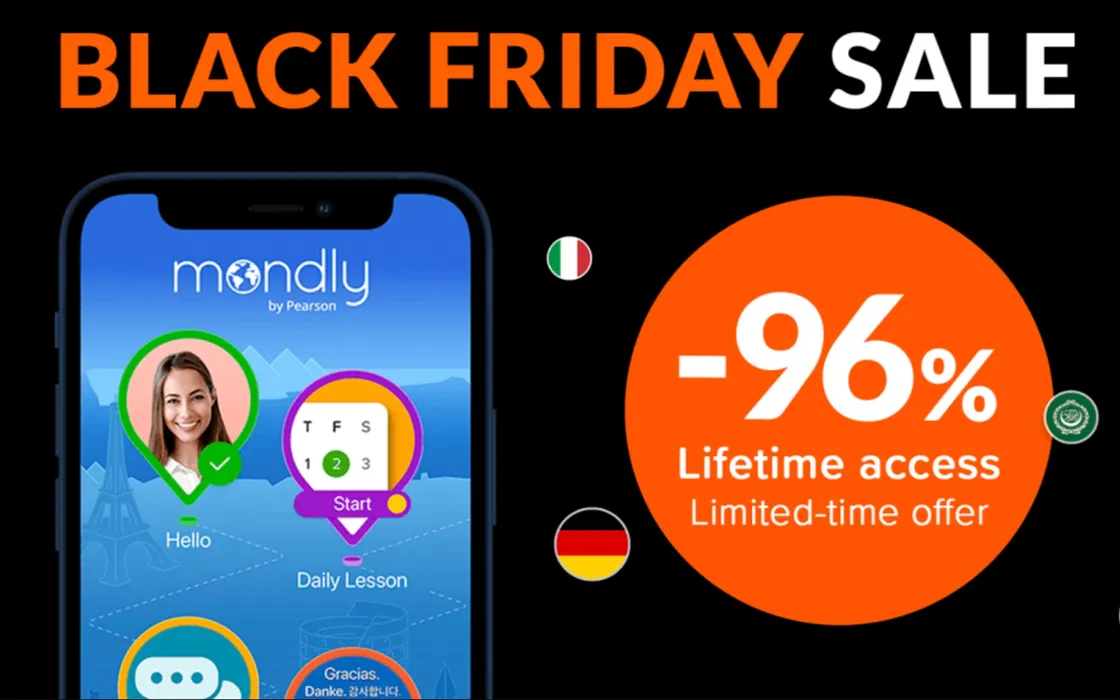 Da Mondly è arrivato il Black Friday: piano a vita al prezzo più basso