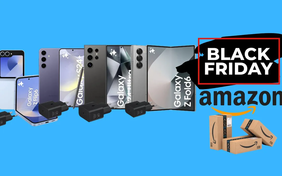 Smartphone Samsung: le migliori offerte al Black Friday Amazon 2024