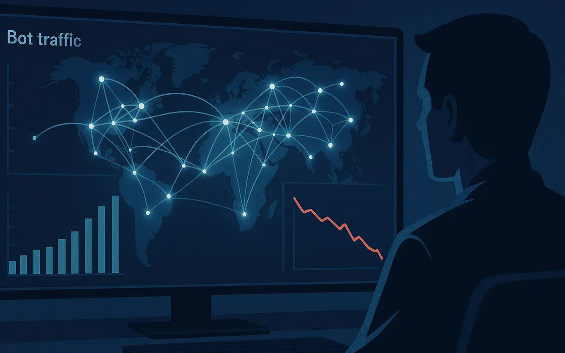 Guardate quanto traffico fanno i bot AI con Cloudflare Radar: i clic crollano, il Web è a rischio