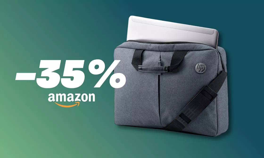 La borsa per notebook di HP è davvero utile: risparmia il 35% su Amazon