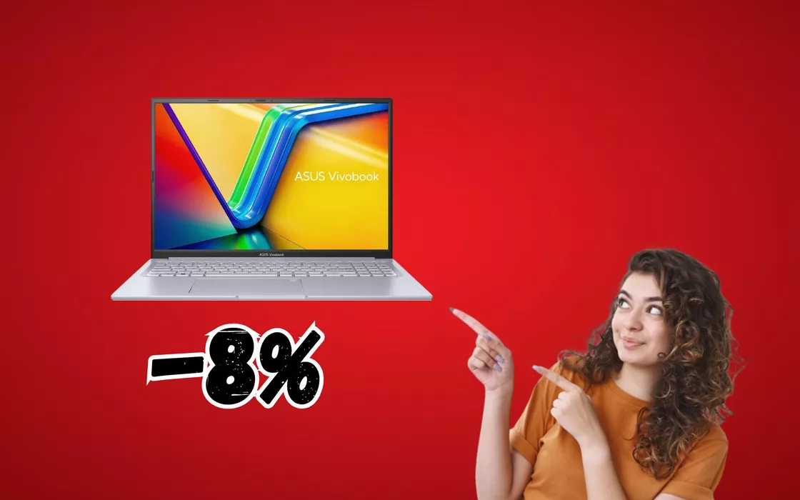 Tutti acquistano il laptop ASUS Vivobook, ci sono 300 EURO di sconto
