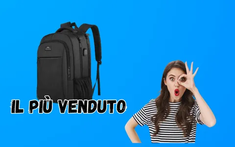 Lo ZAINO per PC e viaggi pi VENDUTO su Amazon REGALATO
