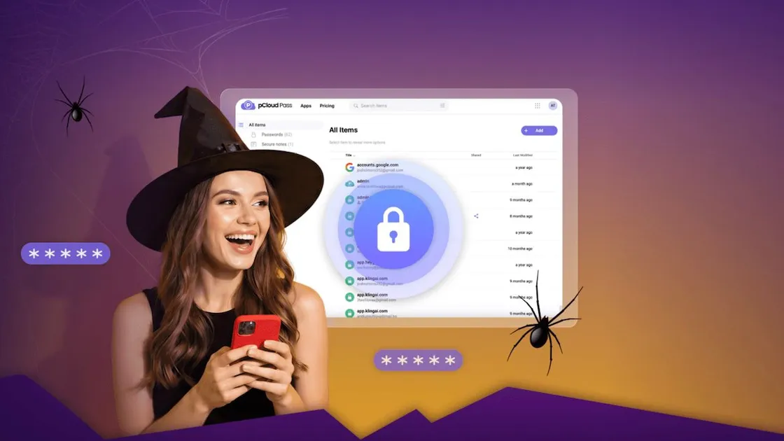 Password manager a vita con credenziali illimitate in sconto del 50% da pCloud