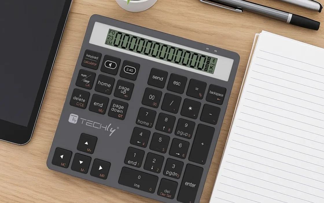 Il tastierino numerico Bluetooth che mancava: velocità e precisione per chi lavora in mobilità