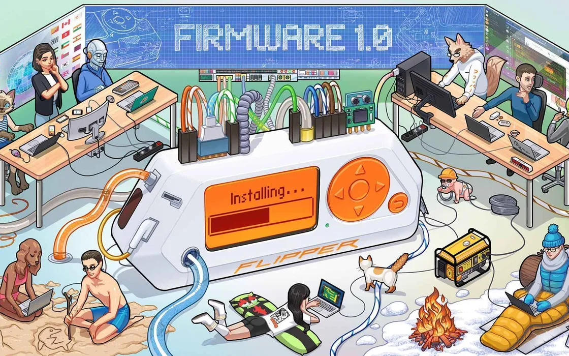 Flipper Zero, al debutto il firmware 1.0. Cosa significa