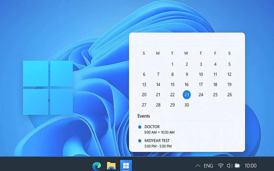 Windows 11 si aggiorna: torna il calendario con gli appuntamenti nella barra delle applicazioni