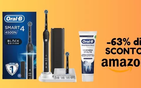 OFFERTE OUTLET: spazzolino elettrico Oral-B scontato del 63%!