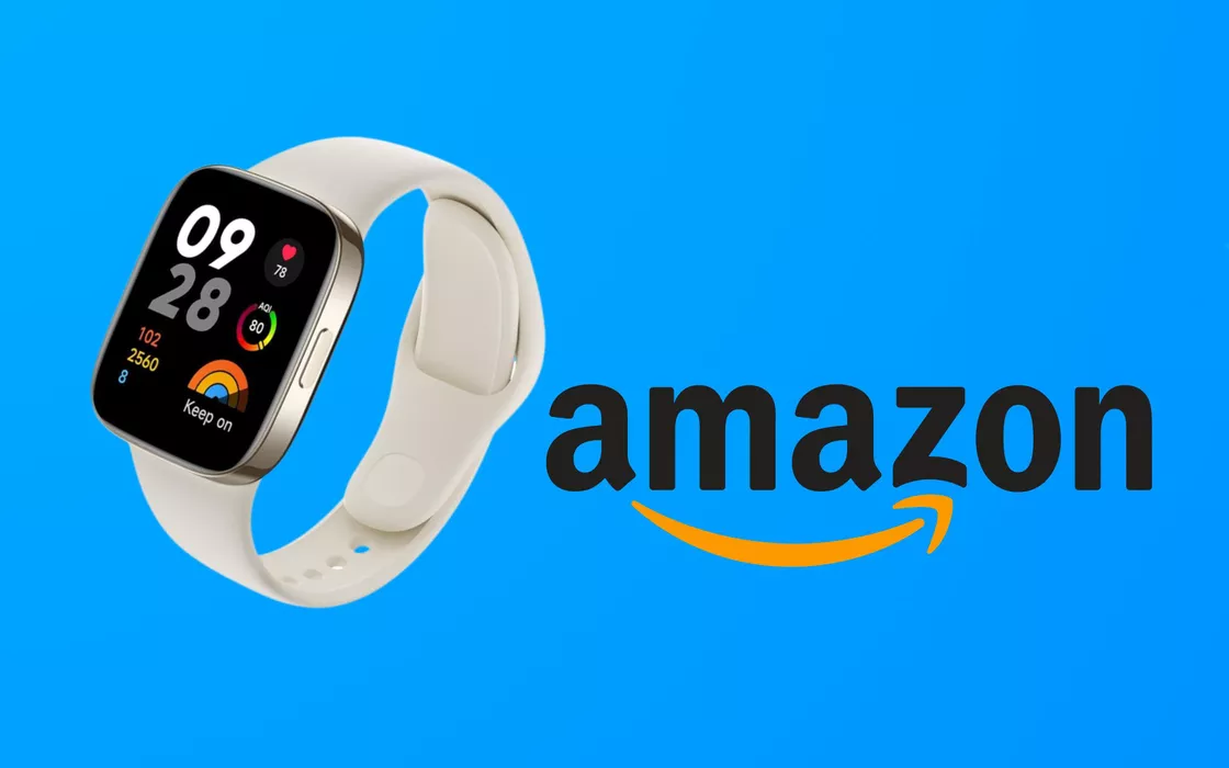 Xiaomi Redmi Watch 3, su Amazon lo vogliono tutti: sconto del 33%