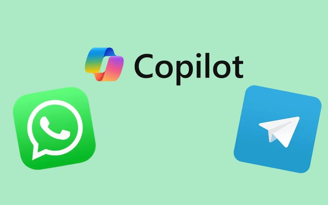 Copilot arriva su WhatsApp e Telegram: come aggiungere l'AI alle chat