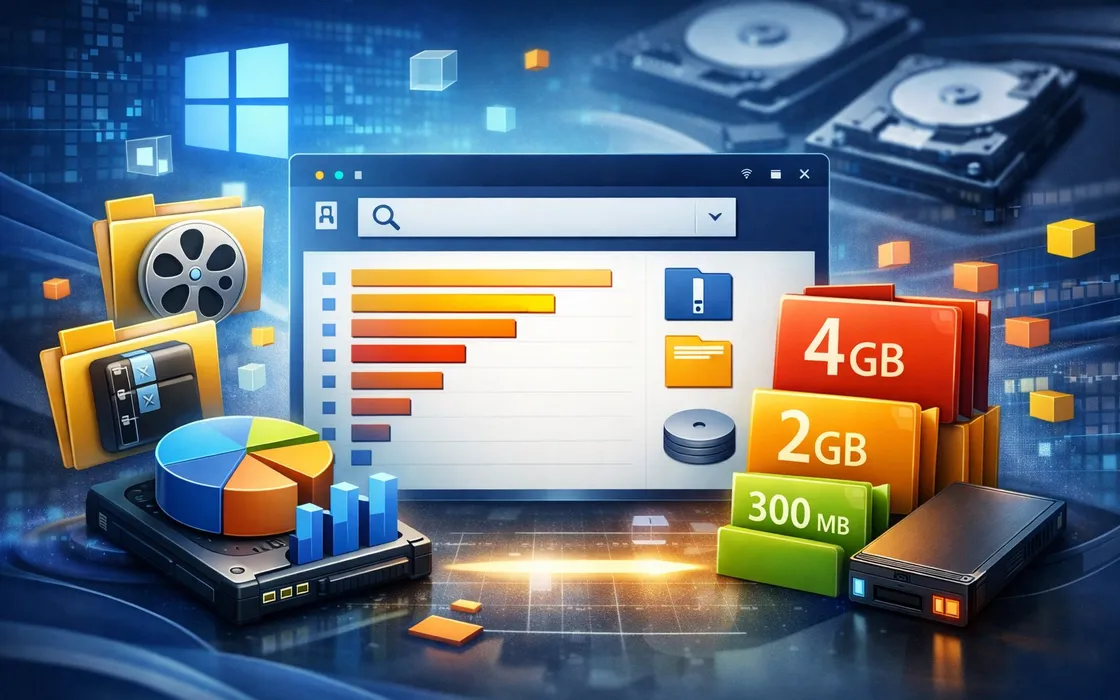 Windows 11: il trucco segreto per scovare i file più pesanti