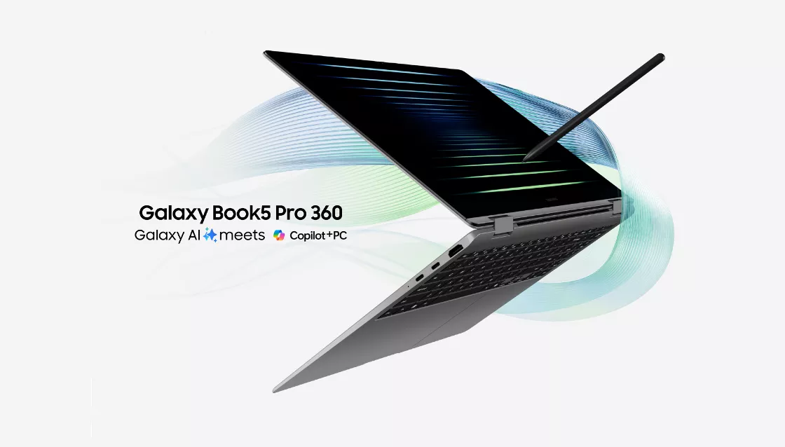 Samsung Galaxy Book5 Pro 360: presentato il laptop con Copilot e Galaxy AI