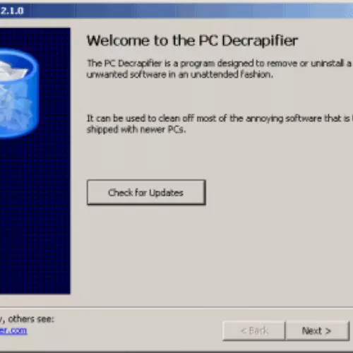 PC Decrapifier elimina i software inutili dal sistema