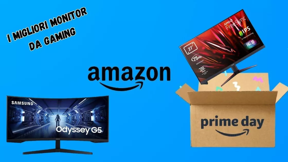 Prime Day 2023: le migliori offerte sui monitor da gaming