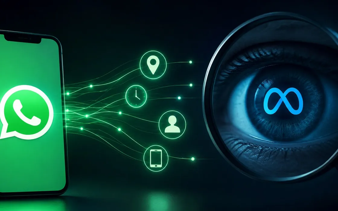 WhatsApp, cosa può sapere Meta senza leggere i messaggi: il problema dei metadati
