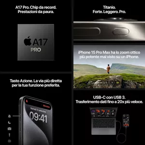 iPhone 15 Pro - Panoramica Specs