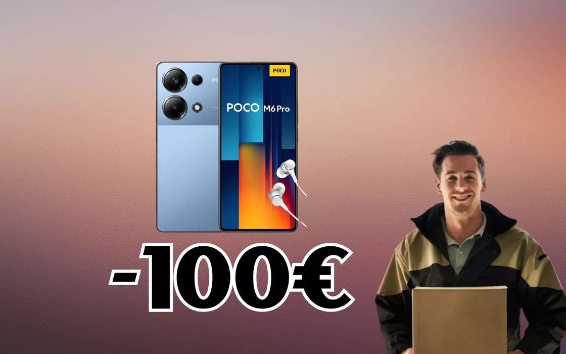 Il POCO M6 Pro ha un display in 1,5K e OGGI costa 100 EURO in meno