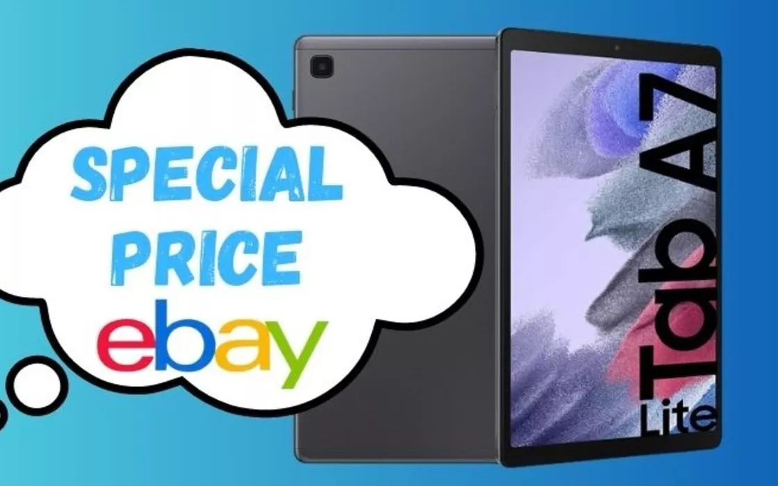 SUPER PREZZO per il Samsung Galaxy Tab A7 Lite, solo su eBay