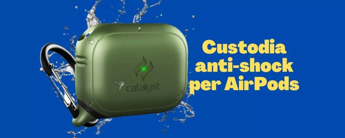 Proteggi le tue AirPods dal caldo con la custodia anti-shock e impermeabile