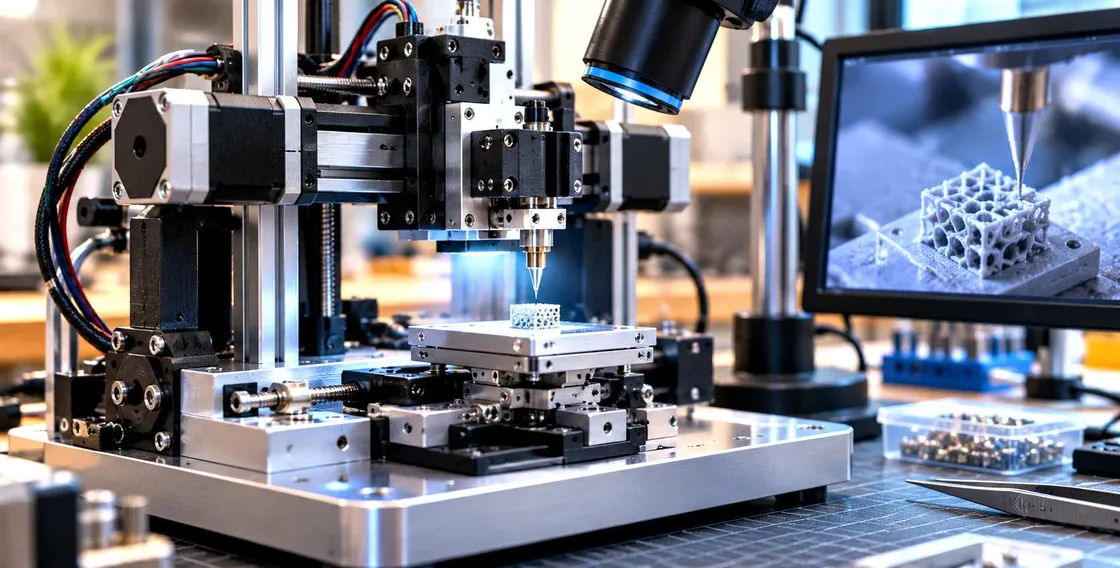 Una stampante 3D open source lavora a 1 micron: RepRapMicron spinge i limiti