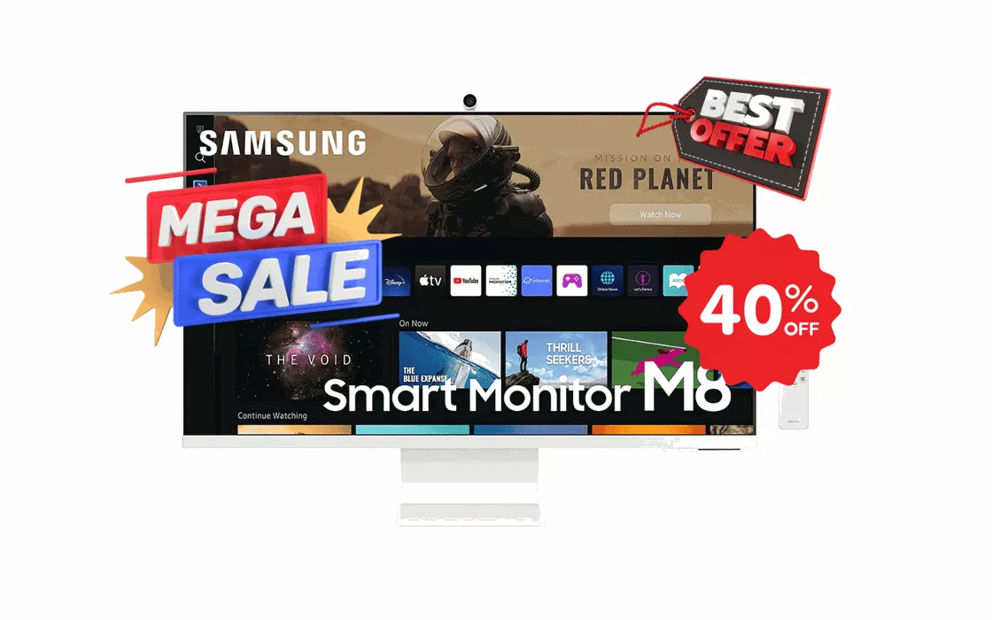 Sconto SHOCK di 300€ su questo smart monitor di SAMSUNG, lo stanno cercando tutti