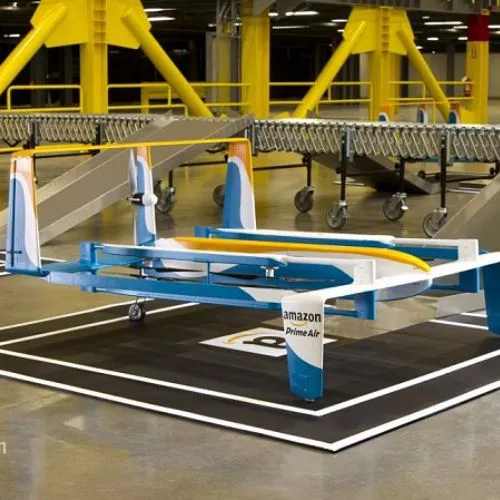 Amazon presenta il drone Prime Air per le consegne