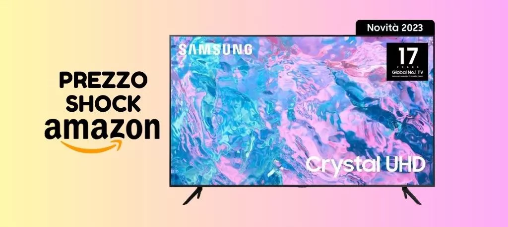 SUPER smart tv Samsung da 65 pollici: su Amazon oggi RISPARMI 300 euro!