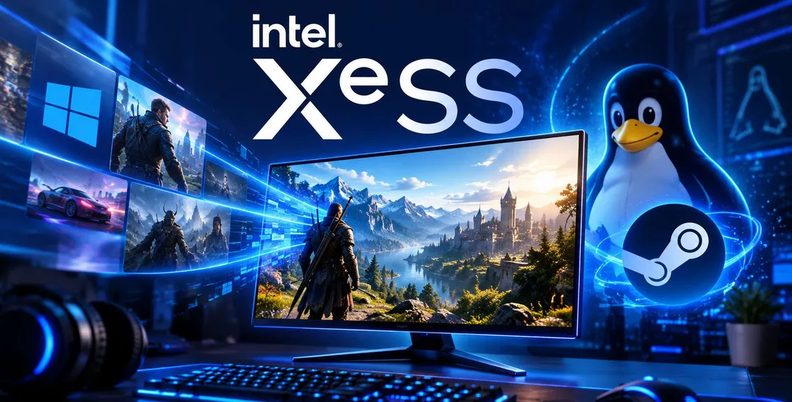 Intel porta XeSS nei giochi Windows su Linux: Proton fa un altro salto avanti
