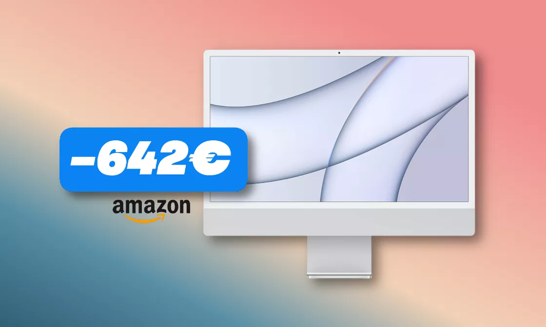 iMac M1 con 512GB di archiviazione: sconto SHOCK di 642€