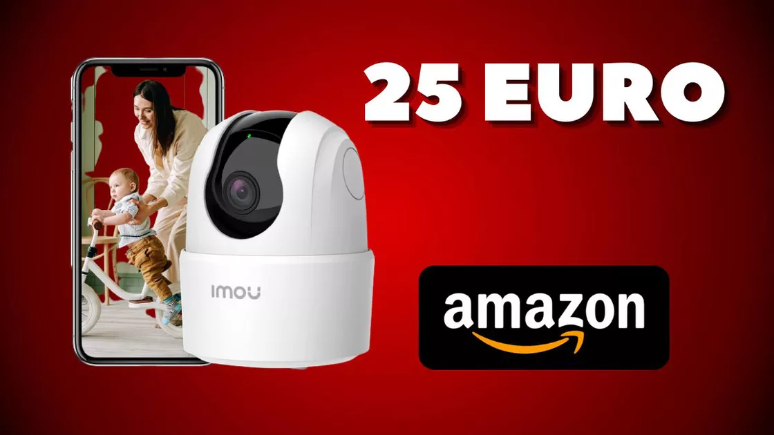 La telecamera piccolissima che sorveglia tutta la casa costa 25 euro su Amazon