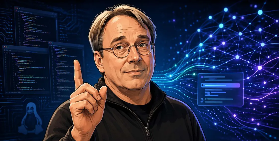 Linus Torvalds difende l'AI su Linux, ma detta una condizione