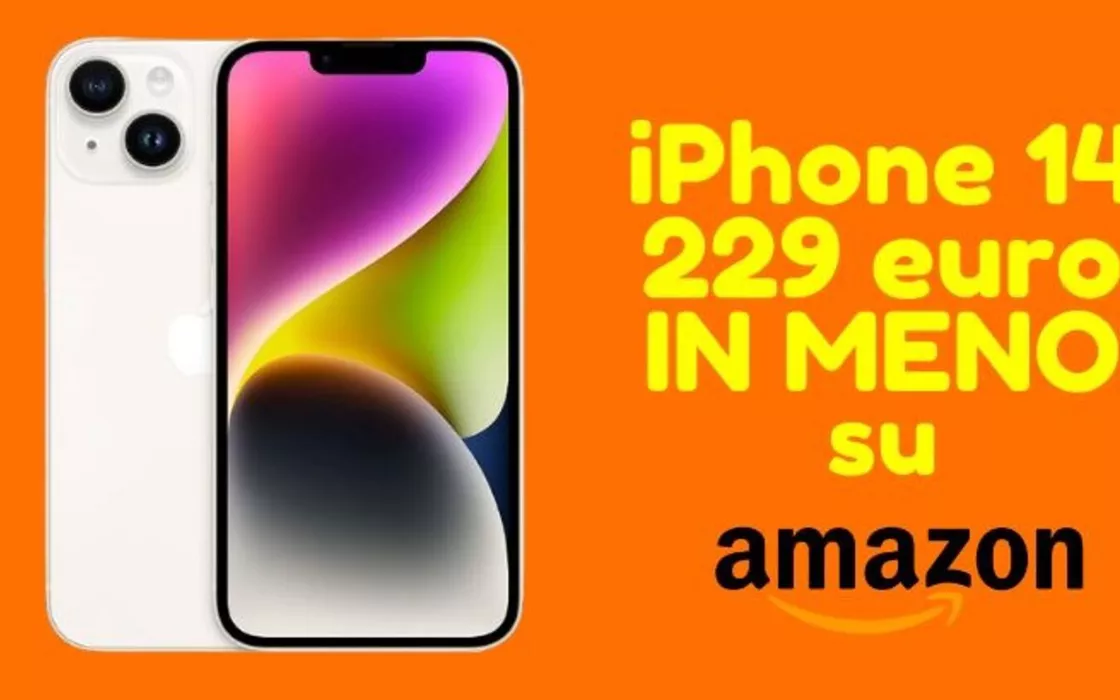 iPhone 14 Galassia: OGGI su Amazon a soli 800 euro!