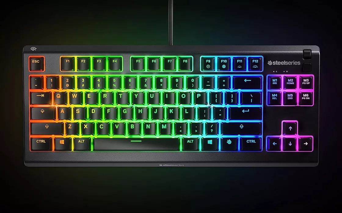 Tastiera SteelSeries Apex 3 TKL con illuminazione RGB ad un prezzo FOLLE su Amazon