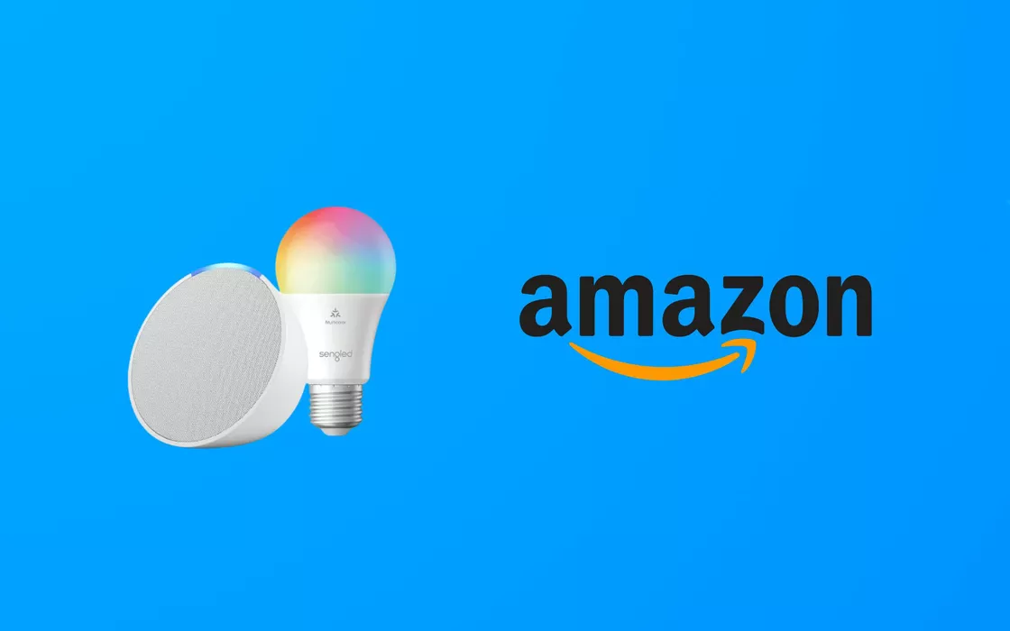 Echo Pop con lampadina smart LED a 24 EURO su Amazon, incredibile!