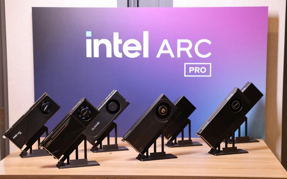 Intel sfida Nvidia: nuove GPU Arc Pro B70 e B65 davvero superano le RTX Pro?