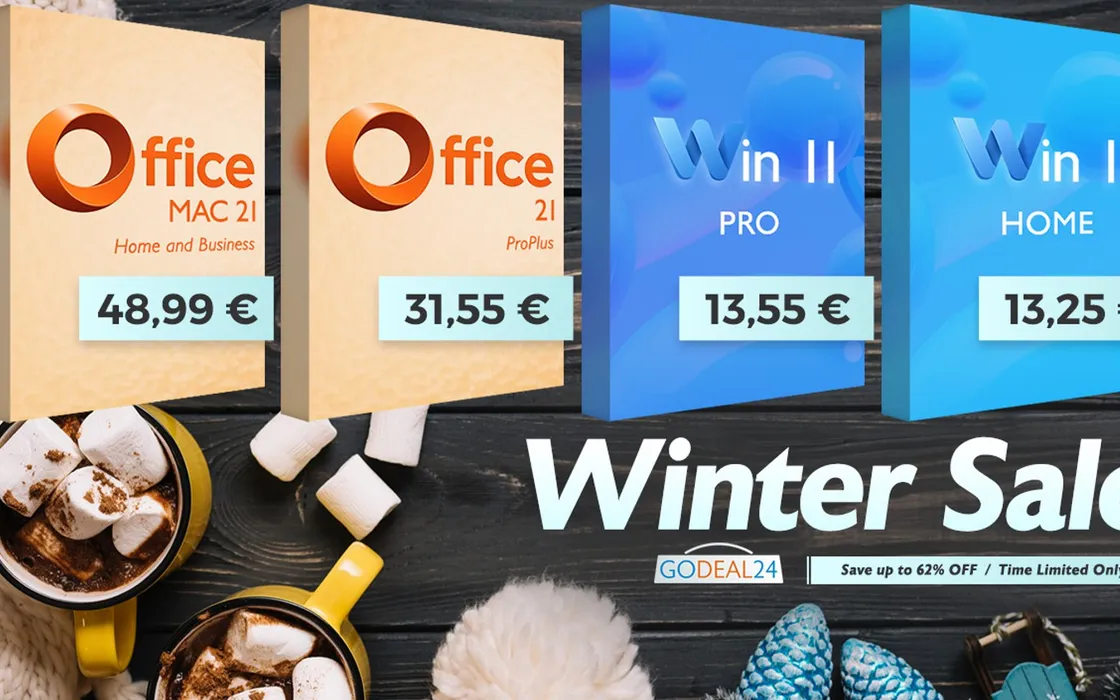 Sconti su tutto! Office 2021 Pro a 31,55€, altre suite con sconto del 90%