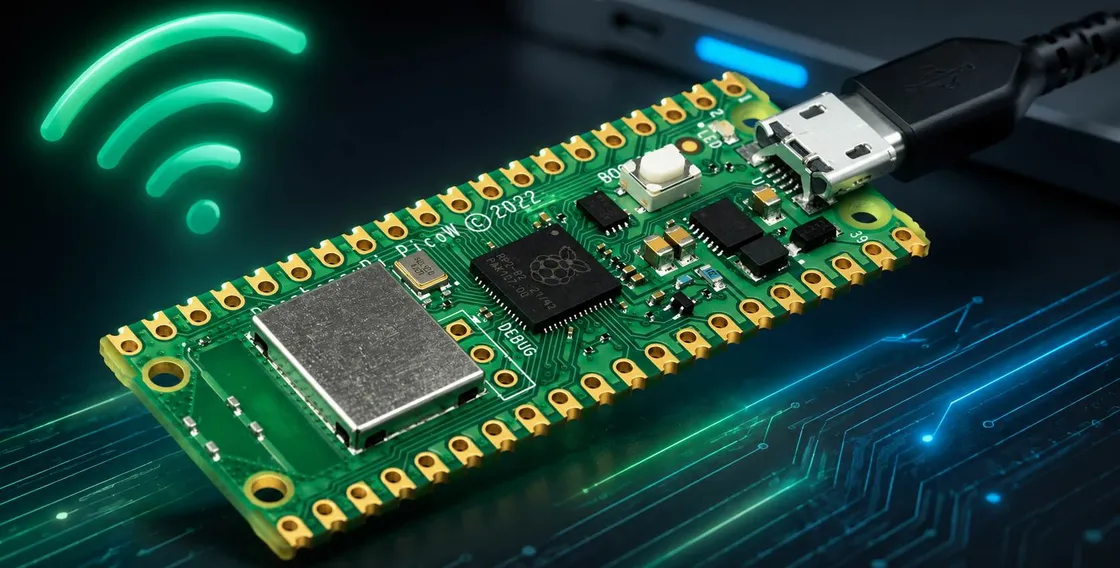 Raspberry Pi Pico W diventa adattatore WiFi USB: il progetto open