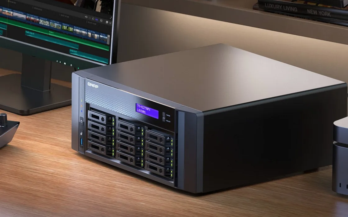 Cos'è un NAS all-flash e come funziona il nuovo QNAP TS-h1277AFX