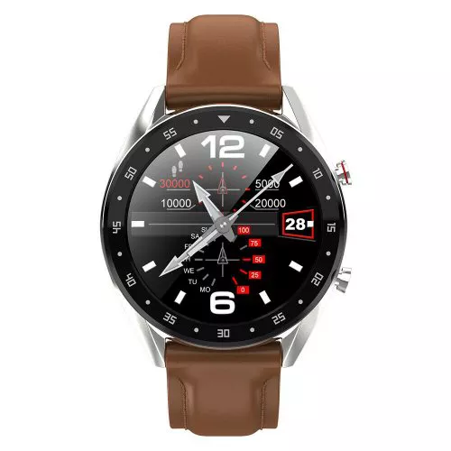 Smartwatch Bluetooth Microwear L7: display da 1,3 pollici, ECG, certificazione IP68