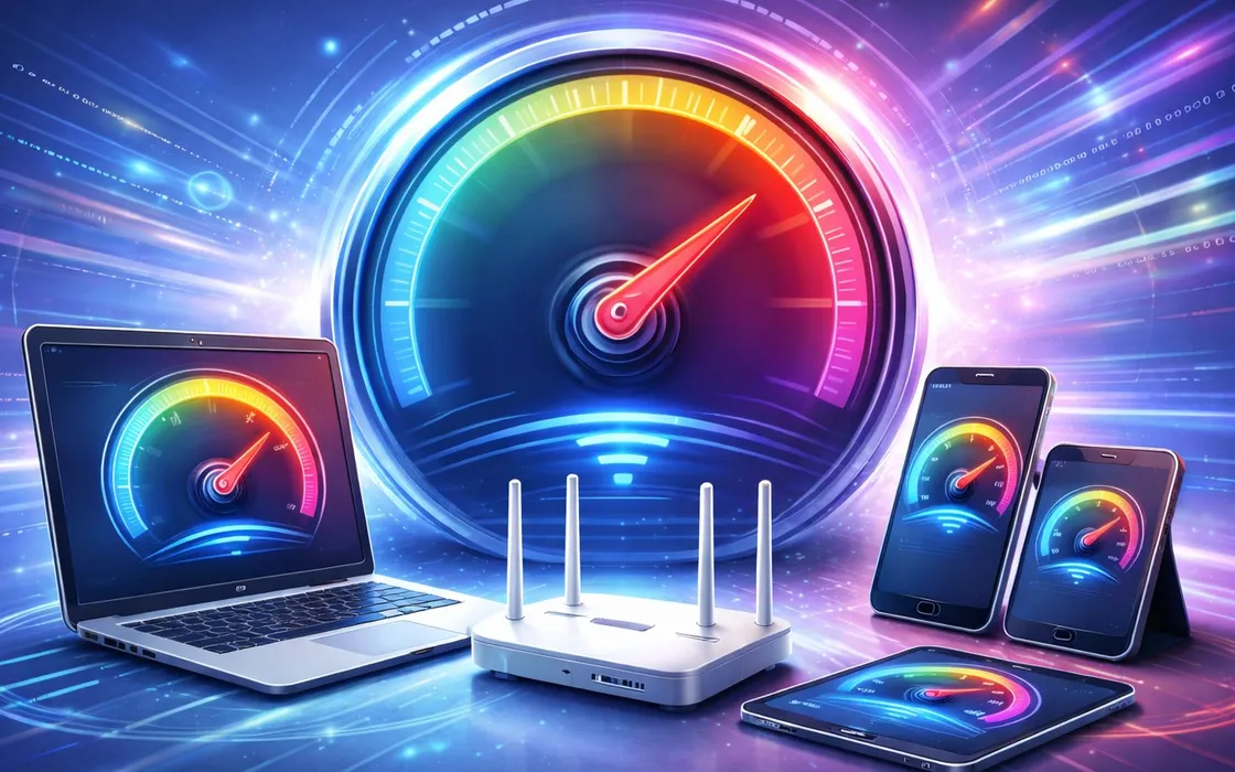Speed test mobile, velocità e copertura della connessione dati
