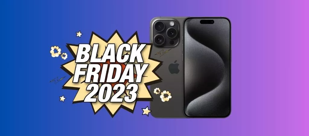 Black Friday 2023: iPhone 15 Pro ora IN OFFERTA su Amazon!