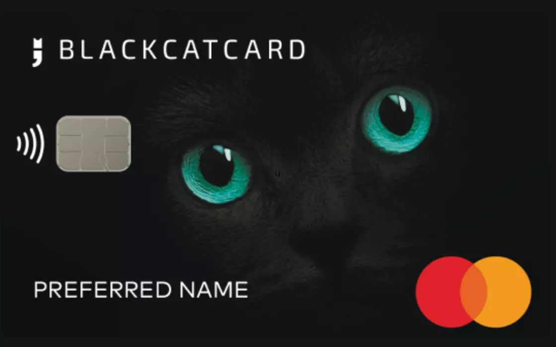Scegli Blackcatcard: fino al 5% di cashback con tasso annuo al 4% e 0 costi