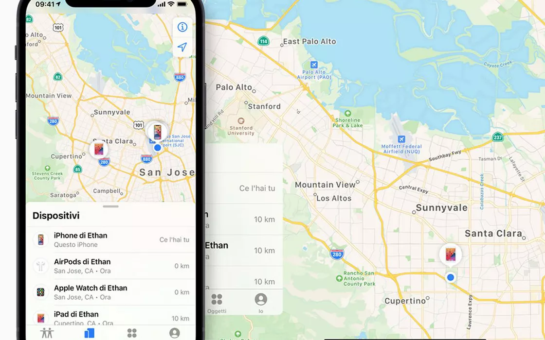 Dispositivi diversi dagli AirTag possono comunque collegarsi alla rete Apple e scambiare dati