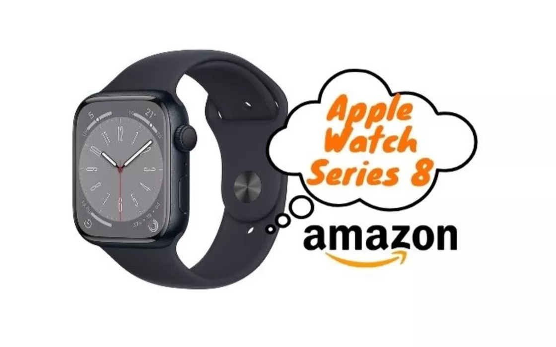 Apple Watch Series 8: lo paghi 100 euro IN MENO su Amazon!