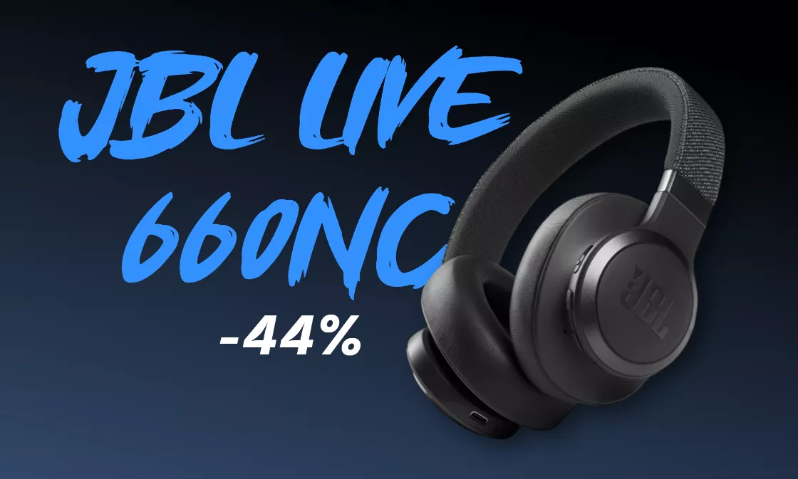 Le cuffie JBL con cancellazione del rumore ad un prezzo ASSURDO (-44%)