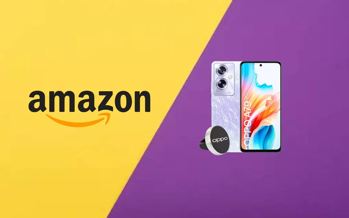 Oppo A79 5G in promo, Amazon lo offre con il 29% di sconto
